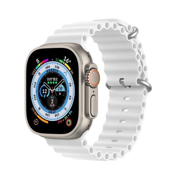 Dux Ducis Apple watch apyrankė 42/44/45/49mm Balta