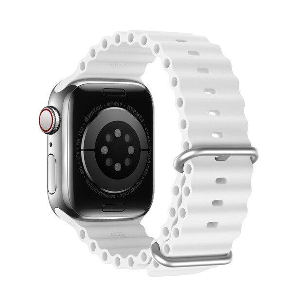 Dux Ducis Apple watch apyrankė 42/44/45/49mm Balta