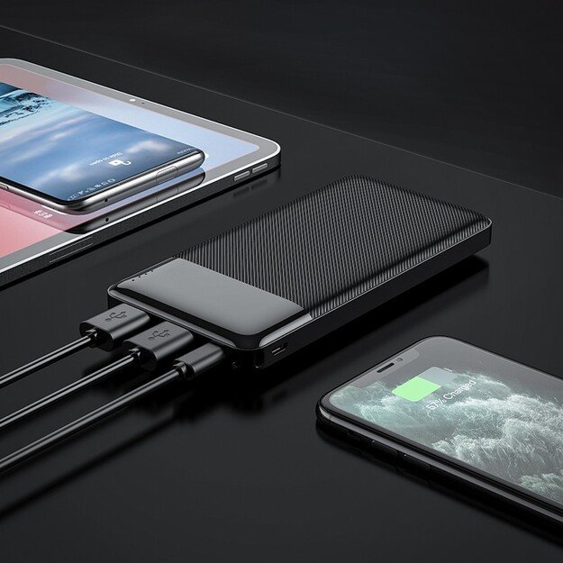 Power Bank Hoco J72 10000mAh juodas