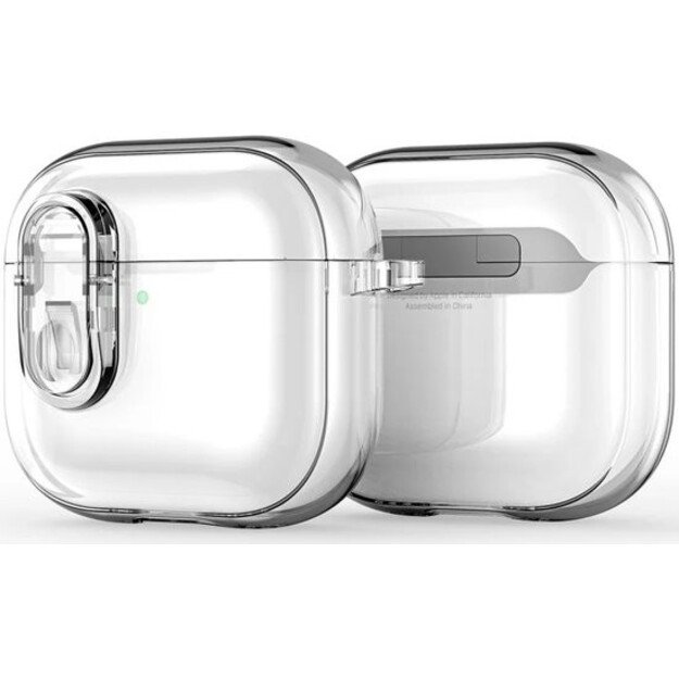 Dux Ducis Apple AirPods 4 dėklas skaidrus 1