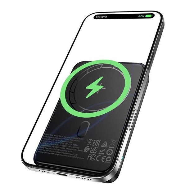 Power Bank Borofone BJ82A PD20W 10000mAh juoda 2