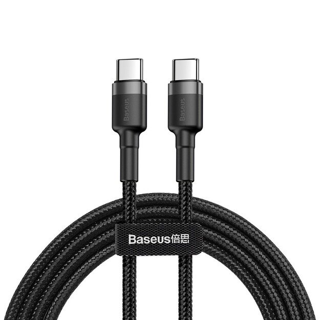 Laidas Baseus PD60W Type-C 2m CATKLF-HG1 Juodas
