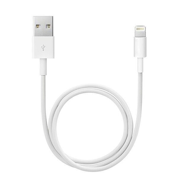 Laidas Apple iPhone USB Lightning HQ2 1m Baltas