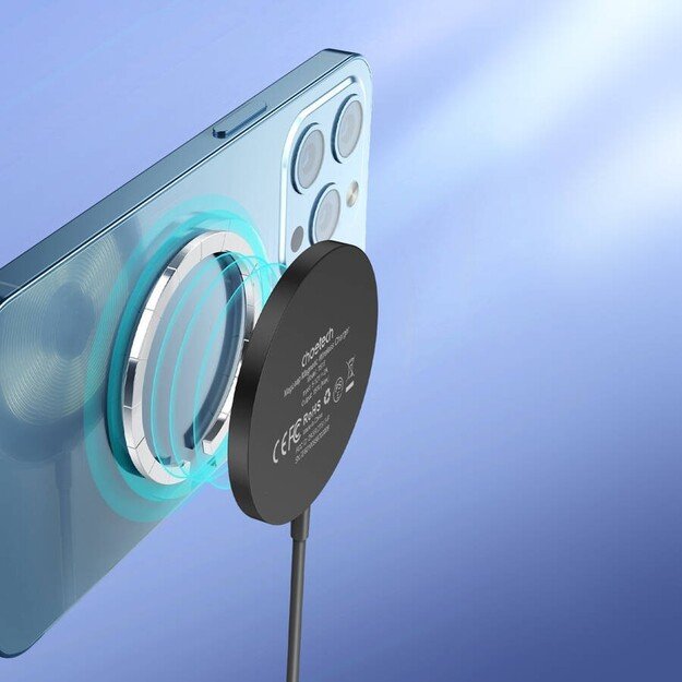 Bevielis kroviklis Choetech T518-F MagSafe 15W Juodas