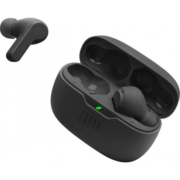 Ausinės belaidės JBL Wave Beam TWS Juodos 1