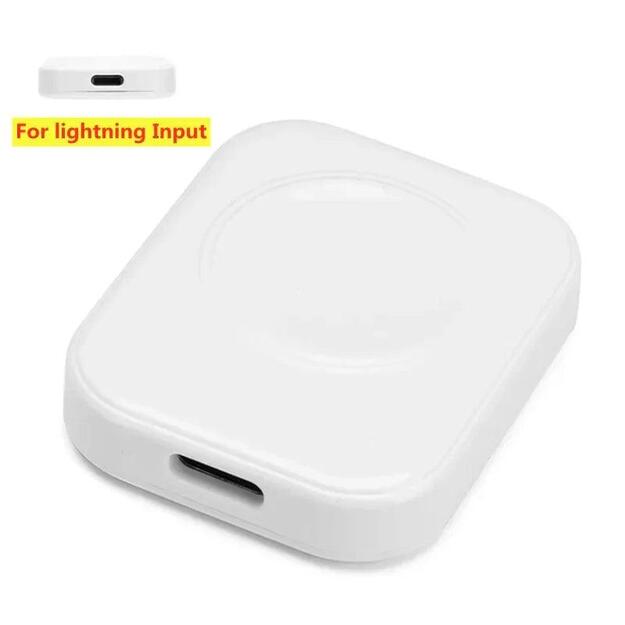 Apple watch kroviklis Lightning jungtim Baltas