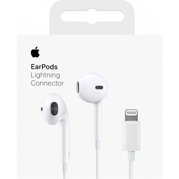 Apple EarPods Lightning baltos MWTY3ZM/A