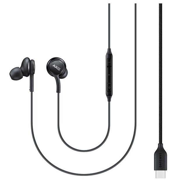 Ausinės Samsung AKG EO-IC100BBEGEU Type-C Juodos 1