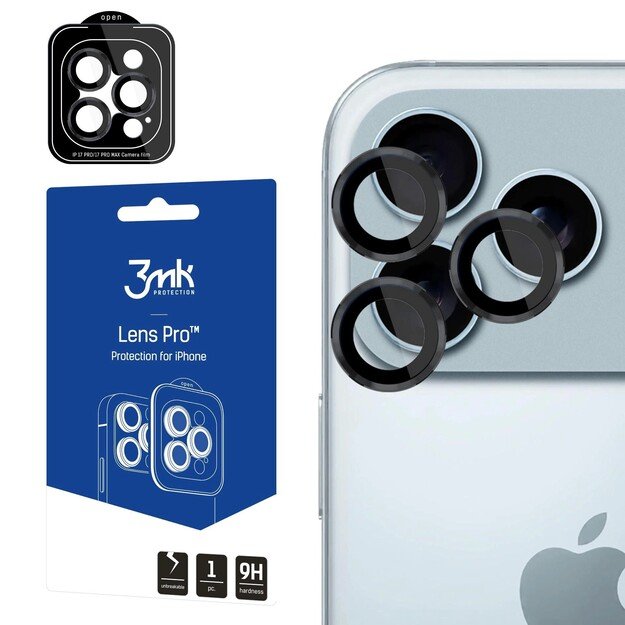 Kameros apsauga Apple iPhone 17 Pro Juodas