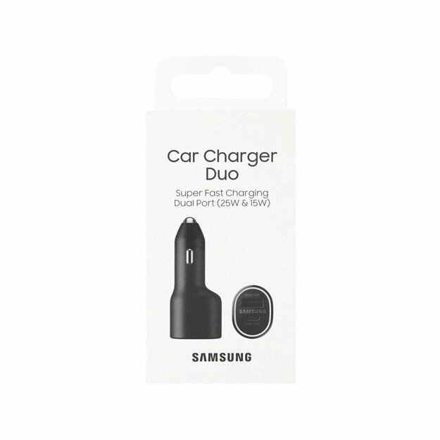 Automobilinis kroviklis Samsung EP-L4020NBEGEU 40W USB-C / USB-A juodas 4