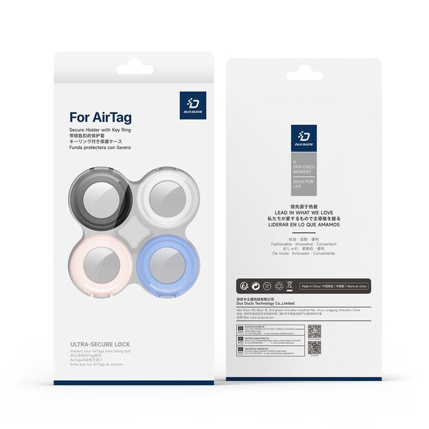 Apple AirTag pakabukai 4vnt 3