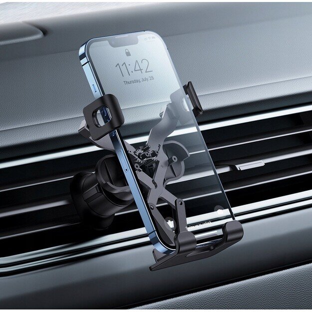 Automobilinis laikiklis Baseus SUWX010001 Juodas 3