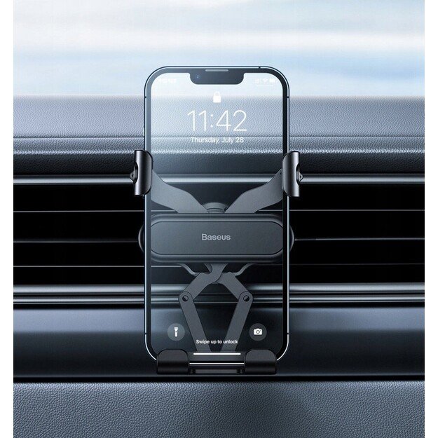 Automobilinis laikiklis Baseus SUWX010001 Juodas 4