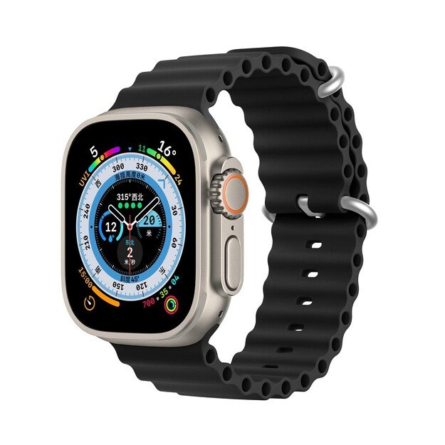 Dux Ducis Apple watch apyrankė 38/40/41mm Juoda