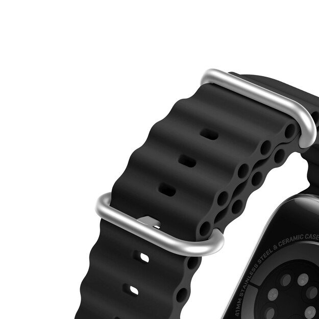 Dux Ducis Apple watch apyrankė 38/40/41mm Juoda