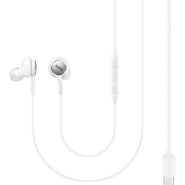Ausinės Samsung AKG EO-IC100BWEGEU Type-C Baltos 1