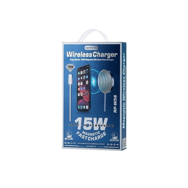 Bevielis kroviklis Remax RP-W58 15W juodas 2