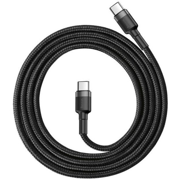 Laidas Baseus PD60W Type-C 1m CATKLF-GG1 Juodas