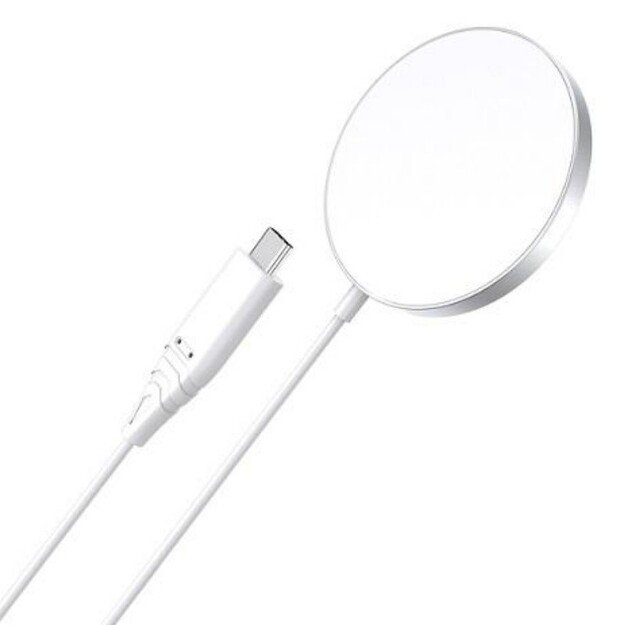 Bevielis kroviklis Choetech T518-F MagSafe 15W baltas