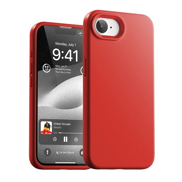 Apple iPhone 16e Raudona
