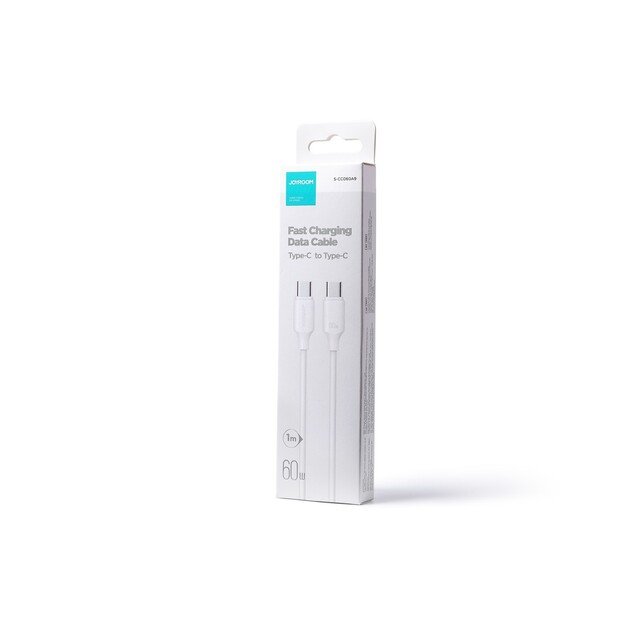 Laidas Joyroom S-CC060A9 Type-C 60W 1m baltas
