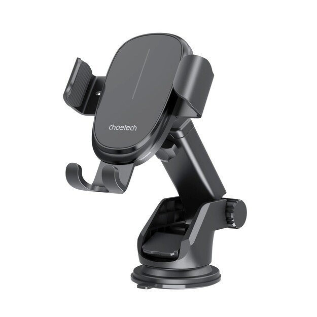 Automobilinis laikiklis kroviklis Choetech T203-F 15W Juodas