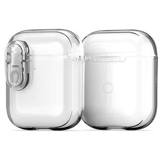 Dux Ducis Apple AirPods 1 / 2 dėklas skaidrus 1