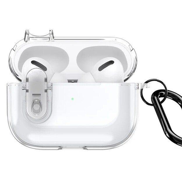 Dux Ducis Apple AirPods Pro dėklas skaidrus