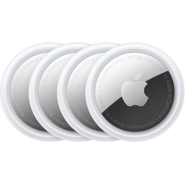 Apple AirTag 4vnt Baltas