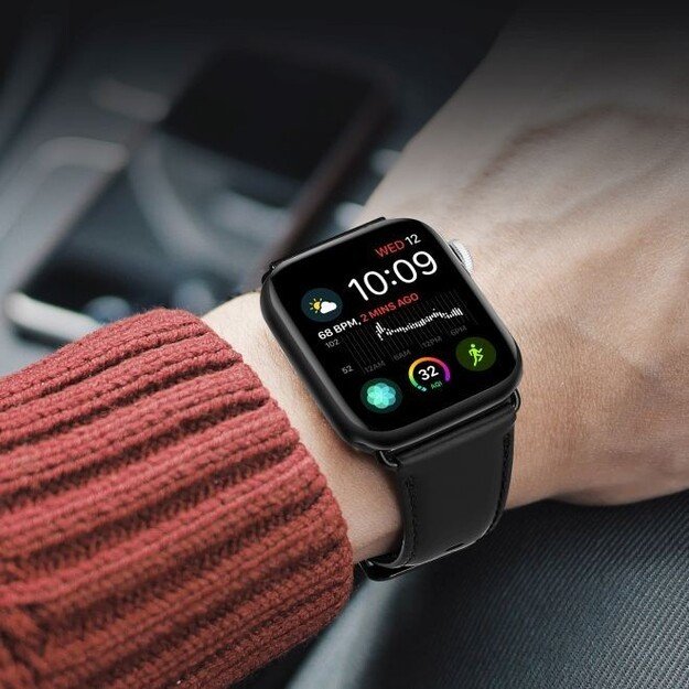 Dux Ducis Apple watch apyrankė 38/40/41mm Juoda
