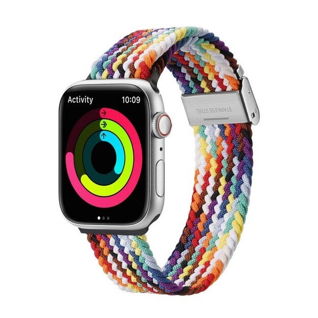 Dux Ducis Apple watch apyrankė 38/40/41mm Rainbow
