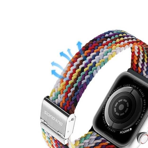 Dux Ducis Apple watch apyrankė 38/40/41mm Rainbow