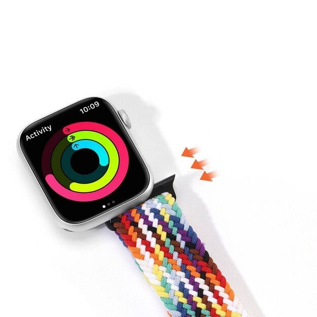 Dux Ducis Apple watch apyrankė 38/40/41mm Rainbow