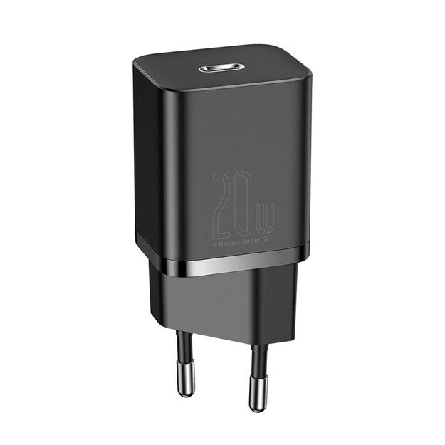Krovimo blokelis Baseus Super Si 20W USB-C CCSUP-B01 Juodas