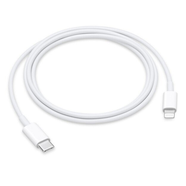 Laidas Apple Type C Lightning 1m Baltas