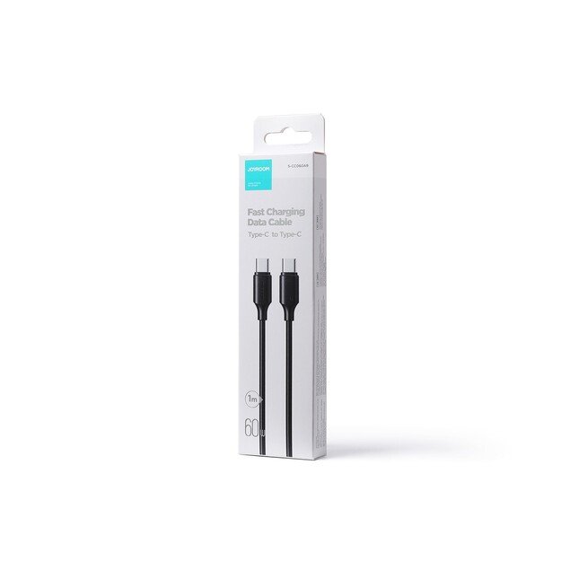 Laidas Joyroom S-CC060A9 Type-C 60W 1m Juodas
