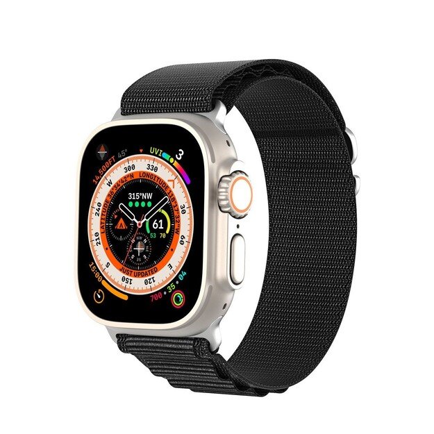 Dux Ducis Apple watch apyrankė 38/40/41mm Juoda