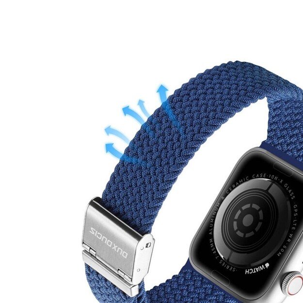 Dux Ducis Apple watch apyrankė 42/44/45/49mm Mėlyna