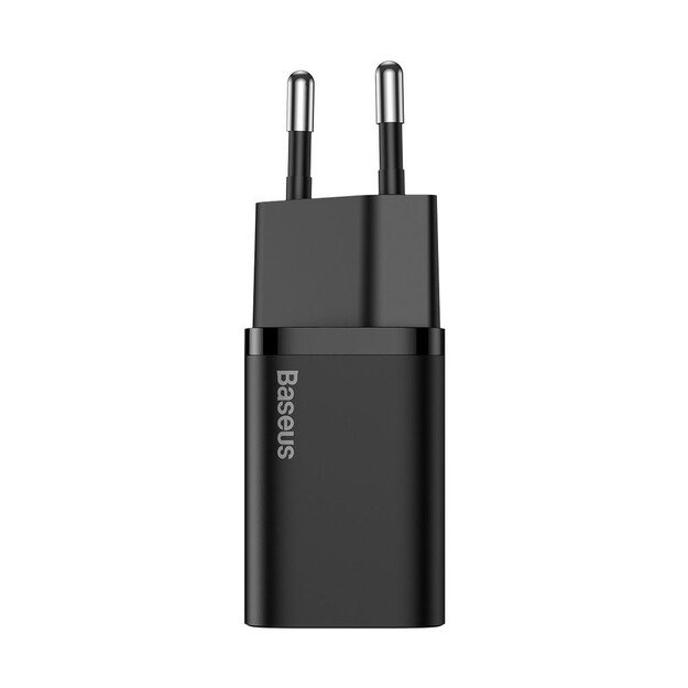 Krovimo blokelis Baseus Super Si 25W su USB C 1m laidu CCSUP-L01 Juodas