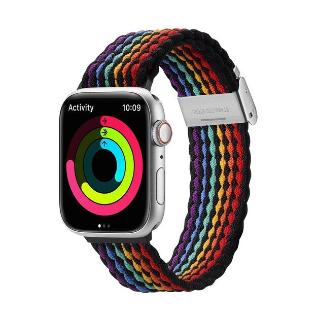 Dux Ducis Apple watch apyrankė 42/44/45/49mm Dark Stripes