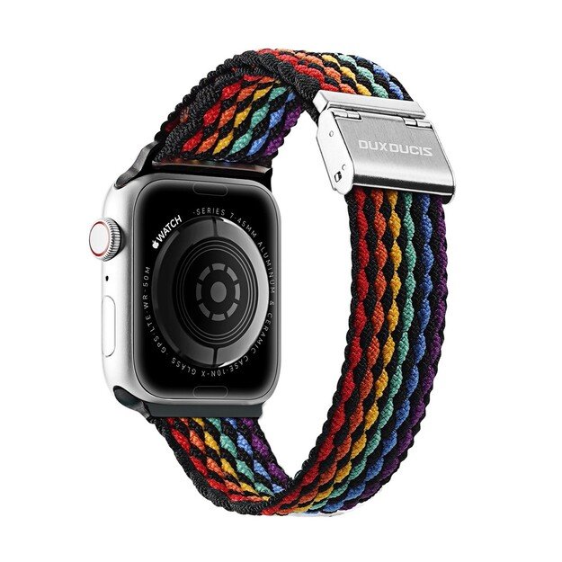 Dux Ducis Apple watch apyrankė 42/44/45/49mm Dark Stripes