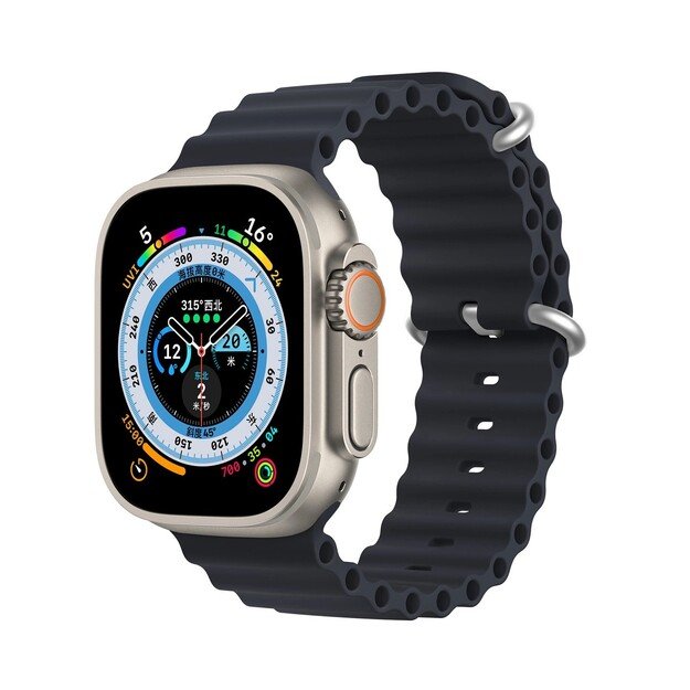 Dux Ducis Apple watch apyrankė 42/44/45/49mm Pilka