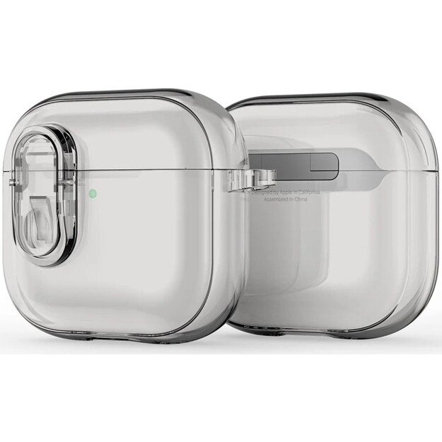 Dux Ducis Apple AirPods 4 dėklas pilkas 1
